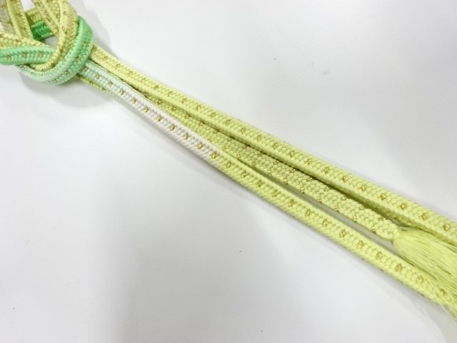 正絹　手組帯締め